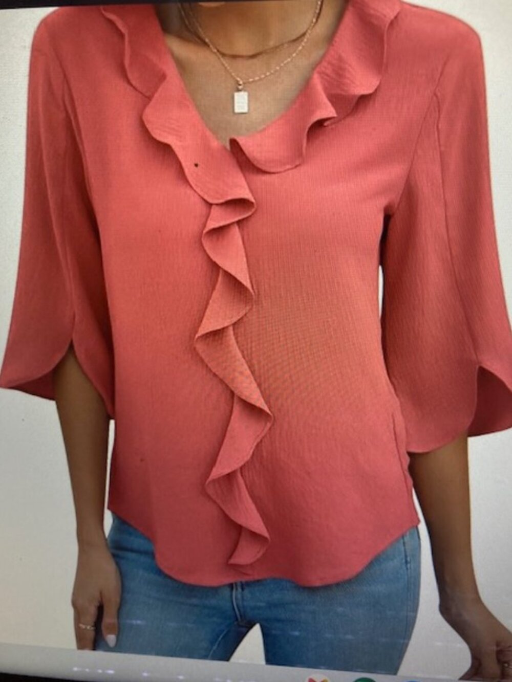 NWT Blooming Jelly Womens Dressy Casual Blouse